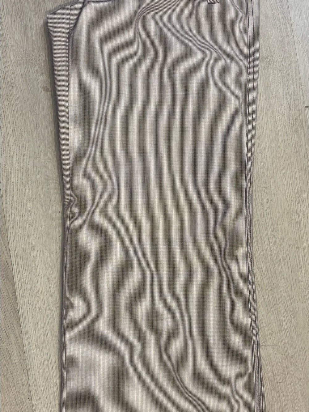 Madison Studio Taupe Straight-Leg Chinos